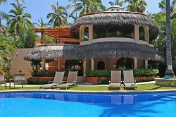 Alegria beachfront vacation rental in the Las Hamacas complex on Sayulita's north side