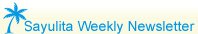 Sayulita email newsletter
