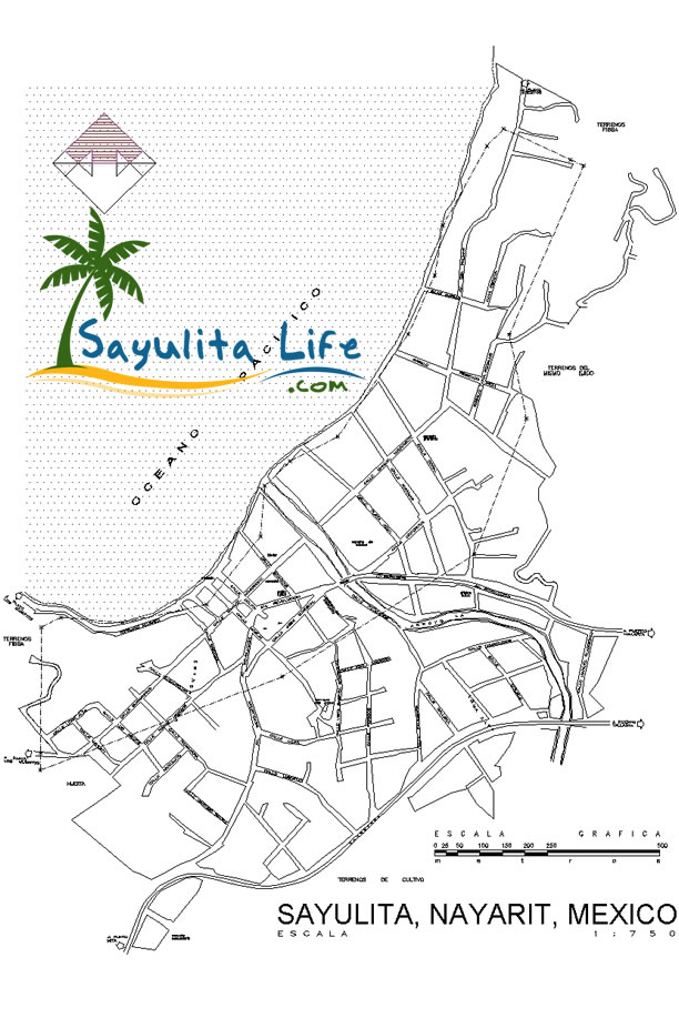 Maps of Vacation Rentals, Restaurants, Shops, Beaches, Town Layout