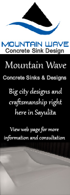Mountain Wave Concrete Sinks