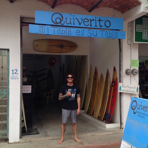 Quiverito Surf Shop new owner