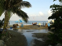high tide in Sayulita