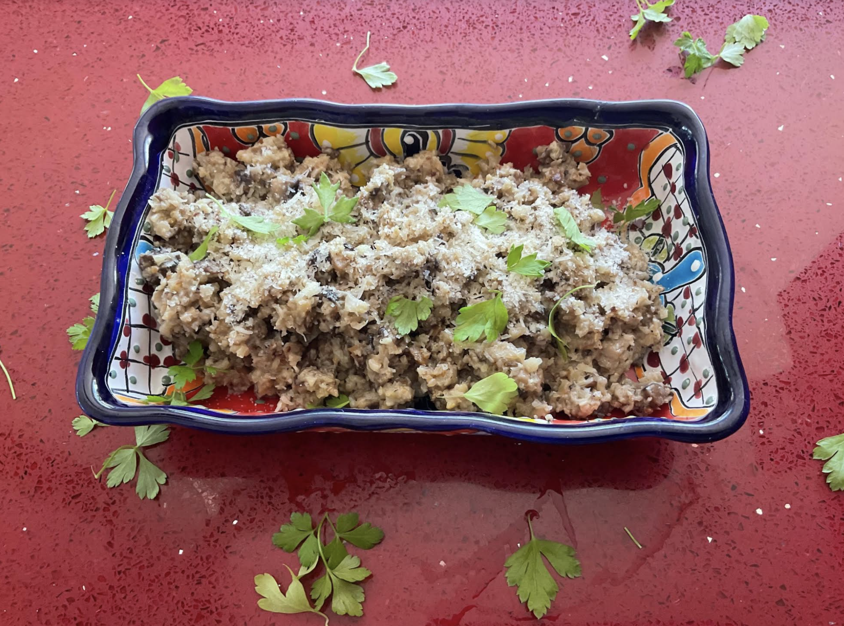 LIVE, LOVE & EAT IN SAYULITA: Mushroom Cauliflower Risotto