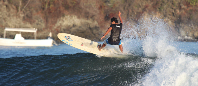 Surfing in Sayulita
