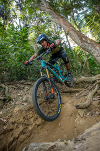 Mountain bike trails in Sayulita, Nayarit, Mexico