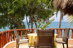 Serena beachfront rental in the Las Hamacas complex on Sayulita's north side