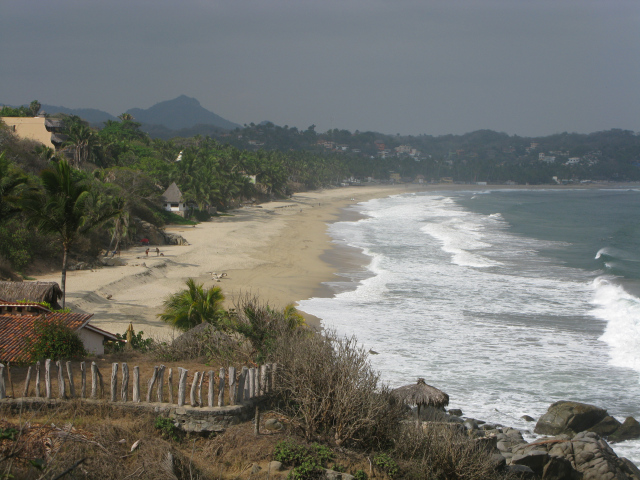 sayulita coast ocean 