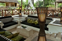 Sayulita Beach Clubs, seating area at Haixa