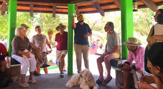 Public Meeting for Semana Santa in Sayulita