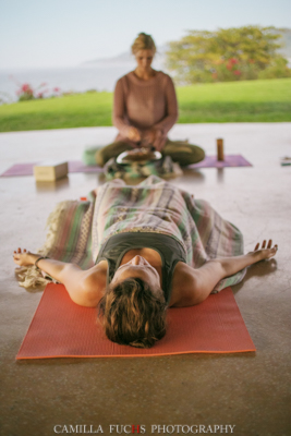 savasana with Eva Estlander yoga