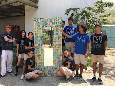 Support the 9th Grade Class at Costa Verde by Bidding on a Mirror They Made