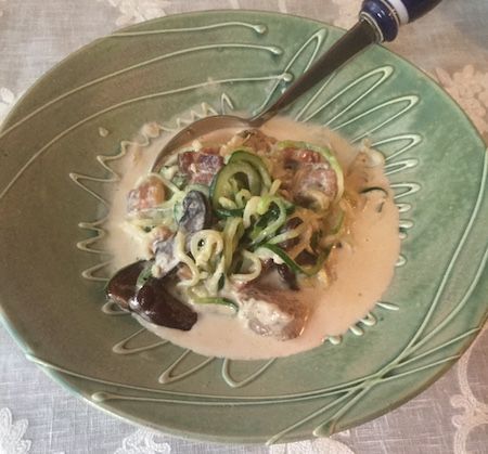 Live, Love, & Eat in Sayulita: Spiralized Zucchini Carbonara