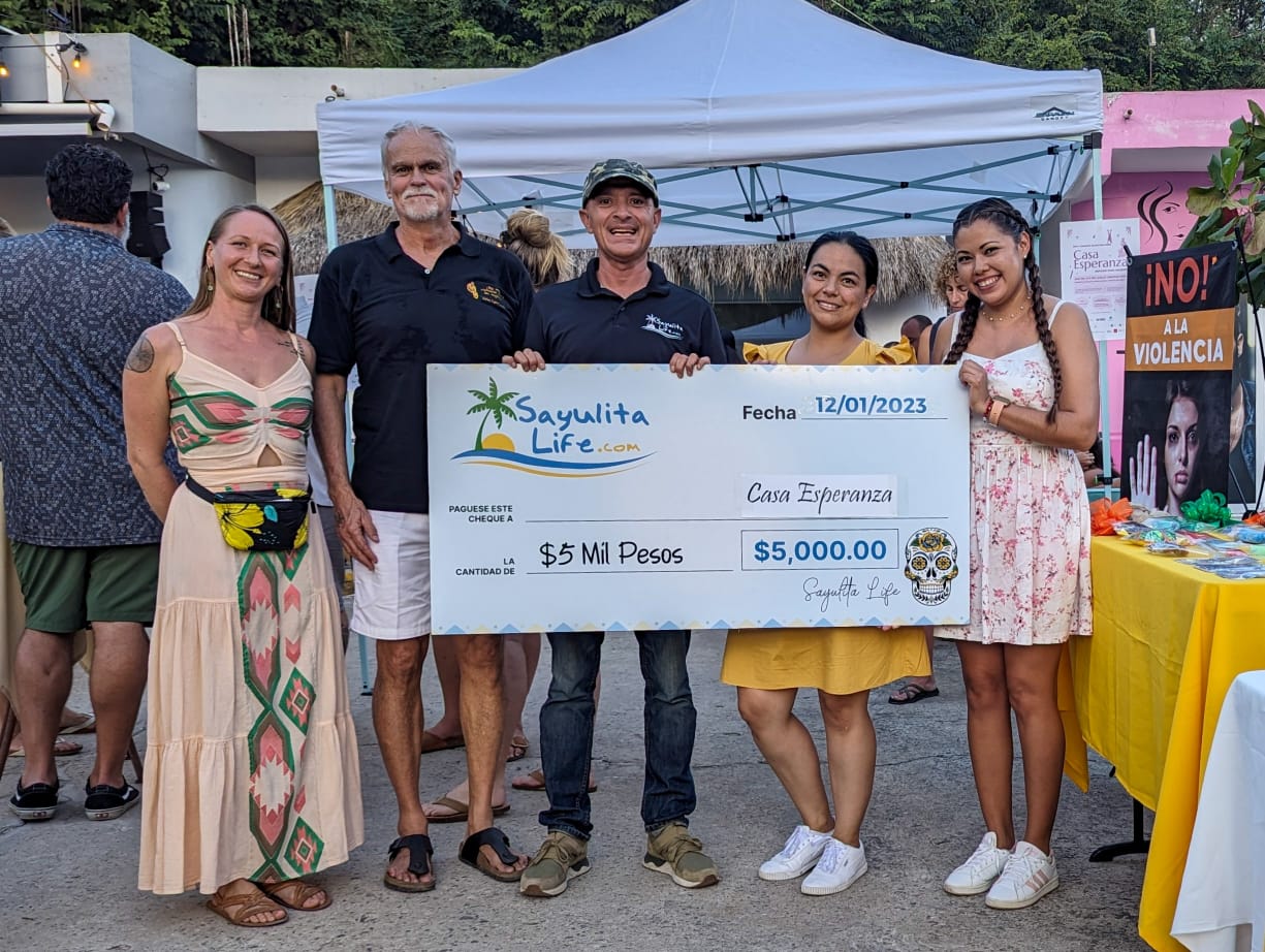 SayulitaLife's Monthly $5,000MXN Donation Goes to Casa Esperanza!