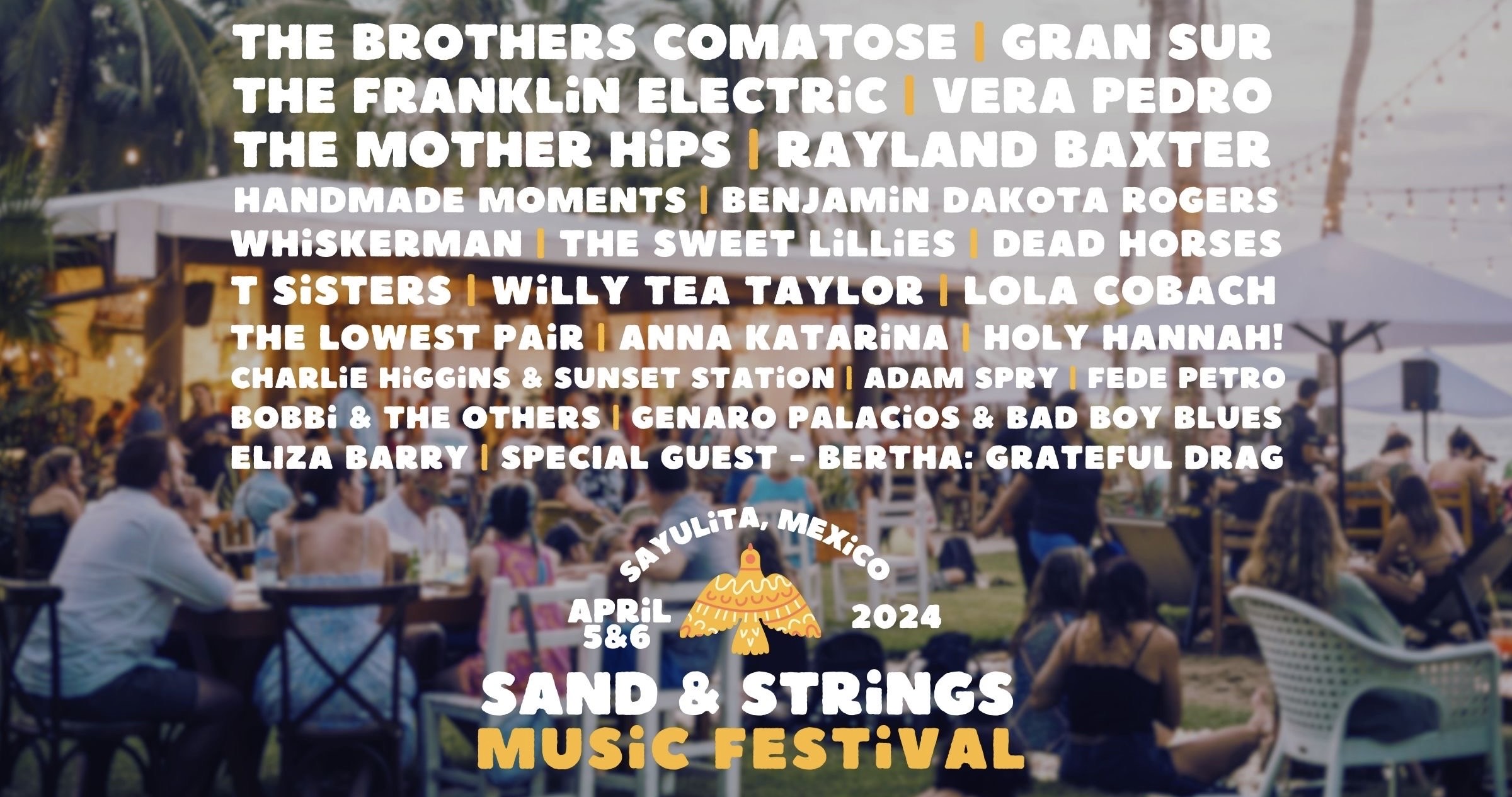 Last Call for Early Bird Tickets to Sand & Strings Music Festival