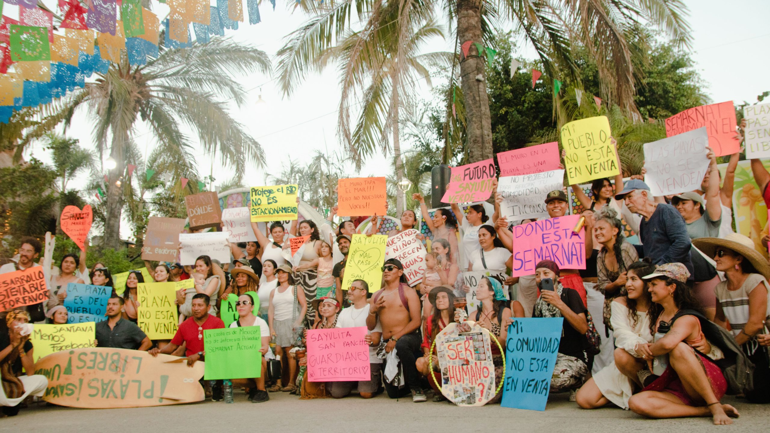 Sayulita Stands Up: March to Defend Mal Paso and Our Beaches