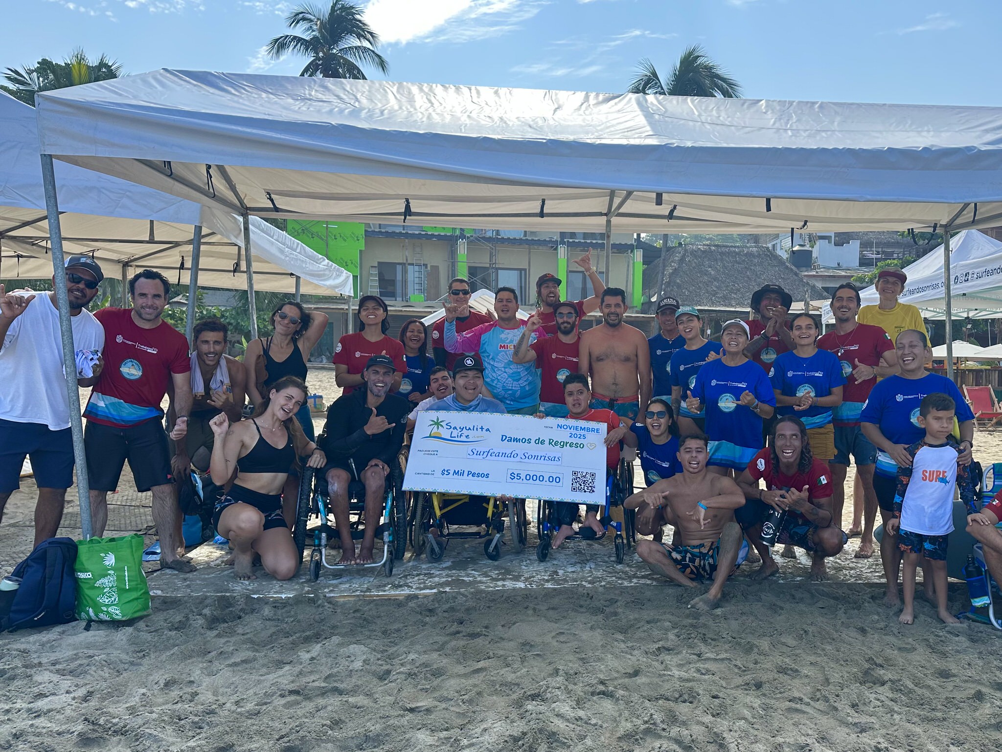 Sayulita Life Gives Back: November Donation to Surfeando Sonrisas Foundation